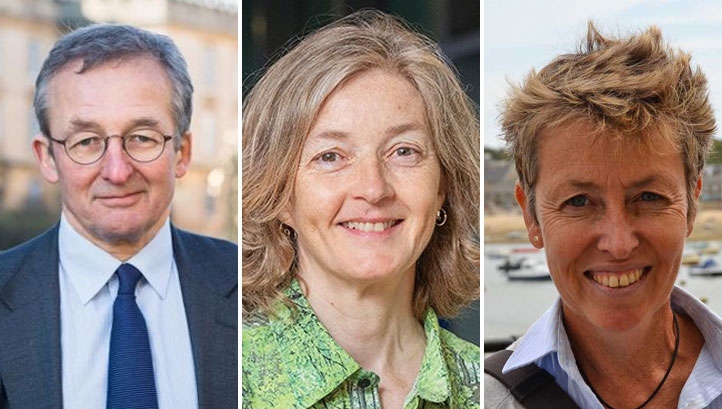 Pictured (L-R): Dieter Helm, Kirsty Hamilton and Joan Edwards.